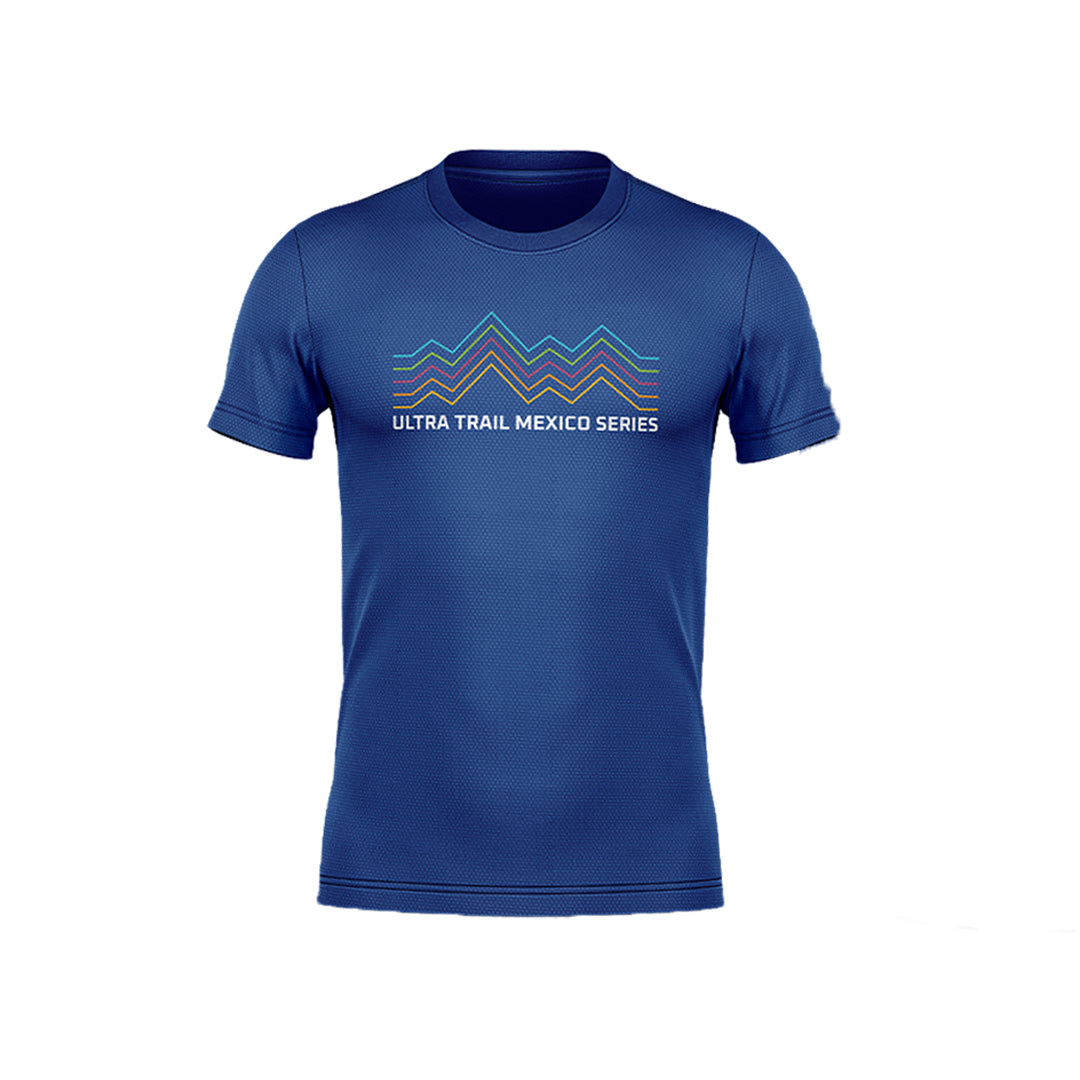 Playera Deportiva UTMS Azul Rey