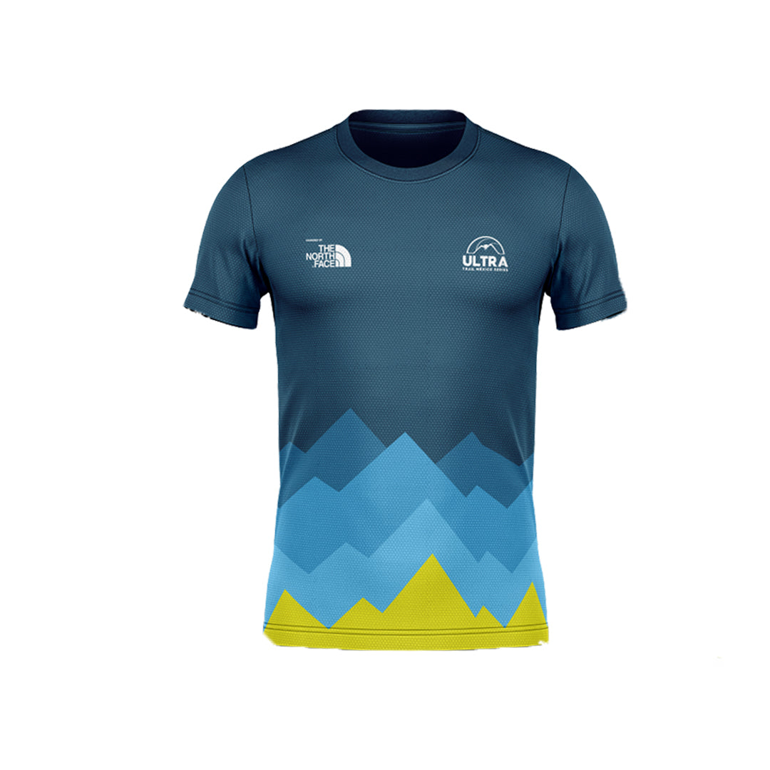 Playera Deportiva UTMS Montaña Azul Claro